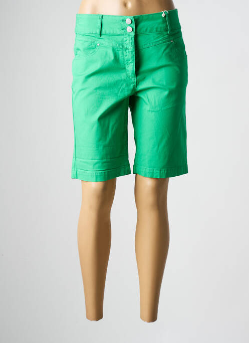 Bermuda vert C'EST BEAU LA VIE pour femme
