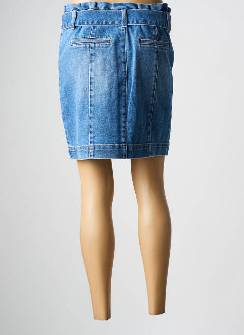 Jupe courte bleu C'EST BEAU LA VIE pour femme