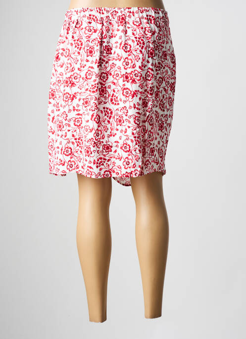 Jupe courte rouge C'EST BEAU LA VIE pour femme