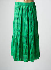 Jupe longue vert C'EST BEAU LA VIE pour femme seconde vue