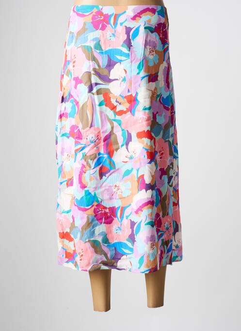 Jupe longue rose C'EST BEAU LA VIE pour femme