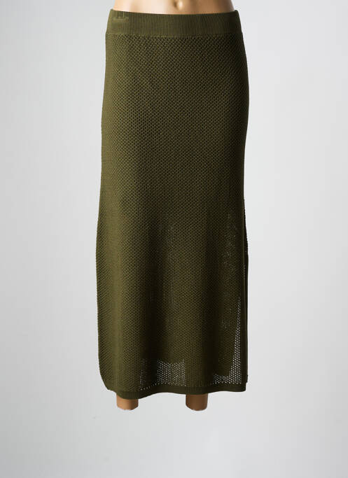 Jupe longue vert C'EST BEAU LA VIE pour femme