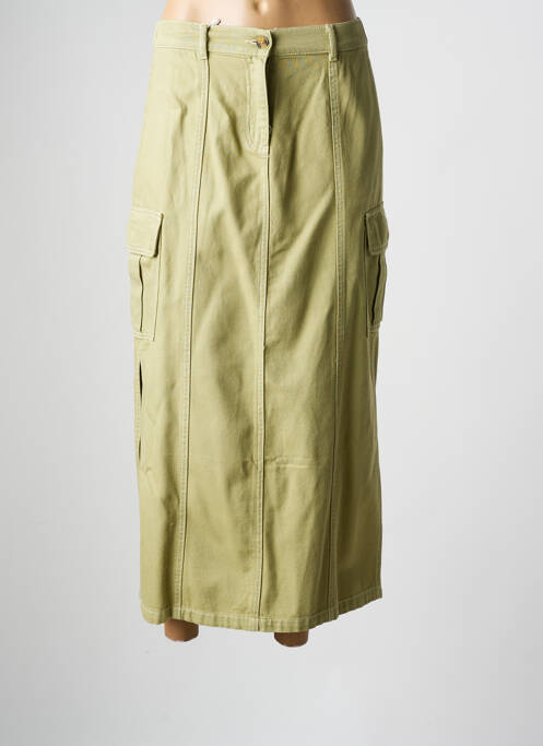 Jupe longue vert C'EST BEAU LA VIE pour femme