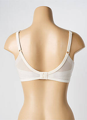 Soutien-gorge effet matière satinée haut soutien-gorge moulé beige TRIUMPH femme