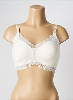 Soutien-gorge sans armature haut soutien-gorge moulé beige TRIUMPH femme