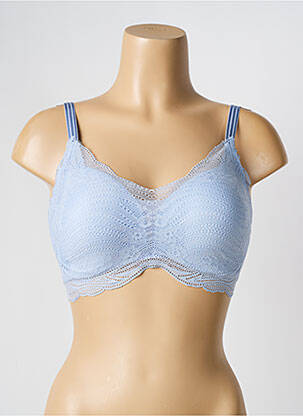 Soutien-gorge sans armature haut soutien-gorge moulé bleu TRIUMPH femme