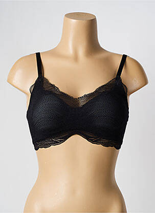 Soutien-gorge sans armature haut soutien-gorge moulé noir TRIUMPH femme