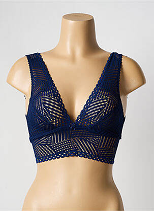 Soutien-gorge bleu fonce ANTIGEL femme