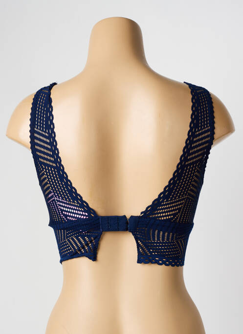 Soutien-gorge bleu fonce ANTIGEL femme