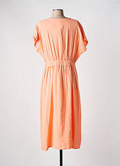 Robe mi-longue orange C'EST BEAU LA VIE pour femme seconde vue