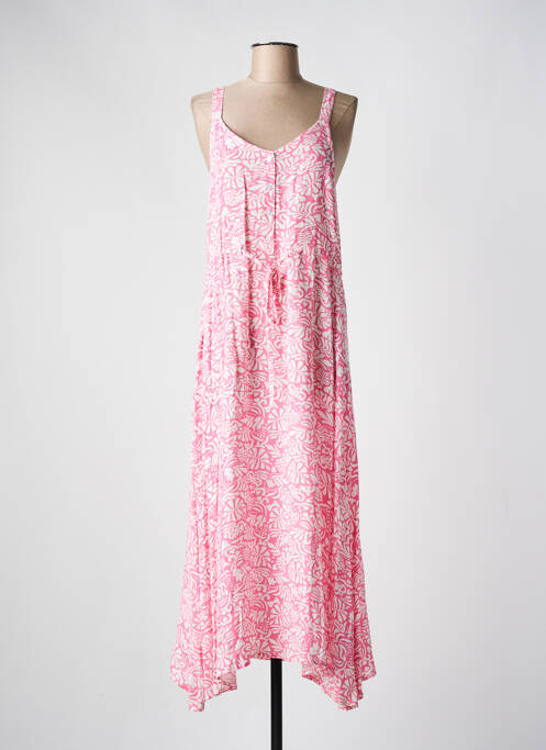 Robe longue rose C'EST BEAU LA VIE pour femme