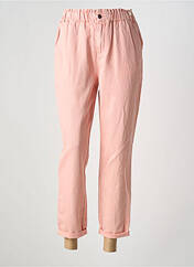 Jean coupe Mom rose C'EST BEAU LA VIE pour femme seconde vue