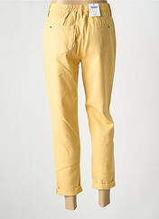 Jeans coupe droite jaune C'EST BEAU LA VIE pour femme seconde vue