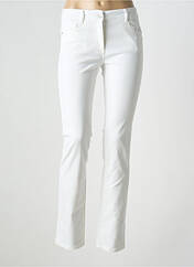 Jeans coupe slim blanc C'EST BEAU LA VIE pour femme seconde vue