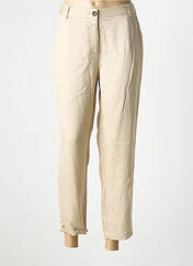 Pantalon chino beige C'EST BEAU LA VIE pour femme seconde vue