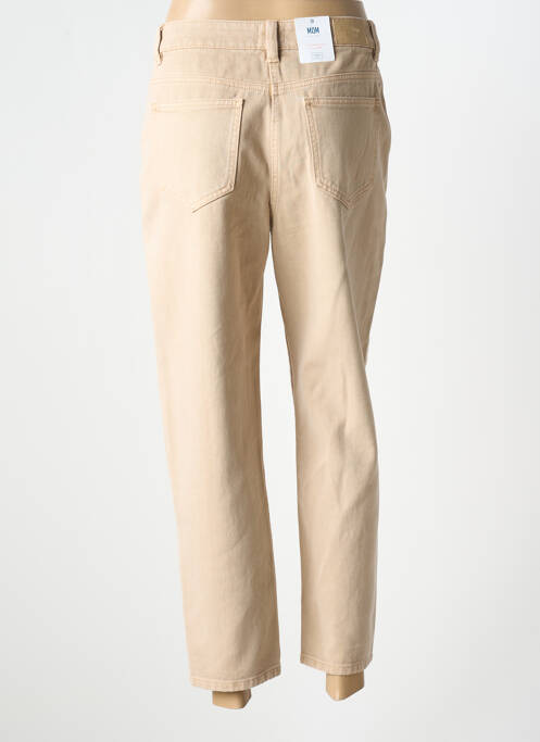 Jean coupe Mom beige C'EST BEAU LA VIE pour femme