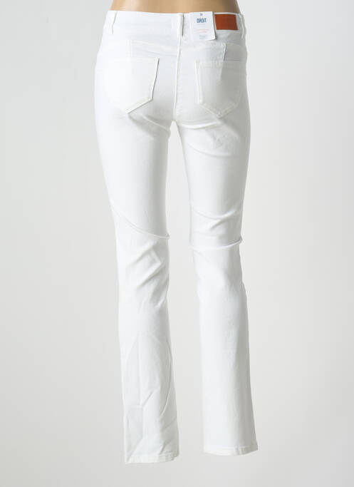 Jeans coupe slim blanc C'EST BEAU LA VIE pour femme
