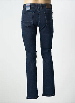 Jeans coupe slim stretch taille normale bleu fonce CAMBRIDGE homme
