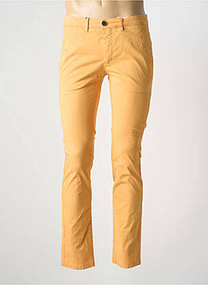 Pantalon chino stretch taille normale jaune CAMBRIDGE homme