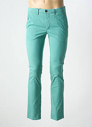 Pantalon chino stretch taille normale vert fonce CAMBRIDGE homme