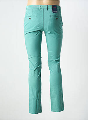 Pantalon chino stretch taille normale vert fonce CAMBRIDGE homme