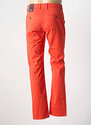 Pantalon chino stretch taille normale orange CAMBRIDGE homme