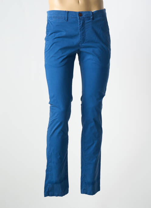 Pantalon chino stretch taille normale bleu CAMBRIDGE homme