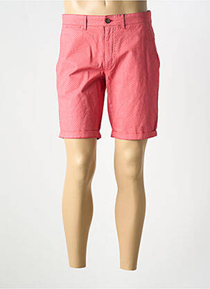 Bermuda stretch taille normale rouge CAMBRIDGE homme