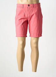 Bermuda stretch taille normale rouge CAMBRIDGE homme