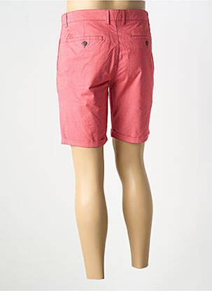 Bermuda stretch taille normale rouge CAMBRIDGE homme