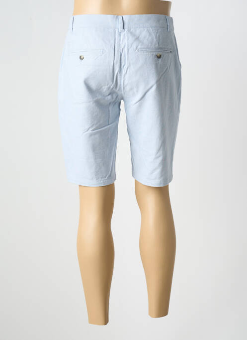 Bermuda stretch taille normale bleu CAMBRIDGE homme