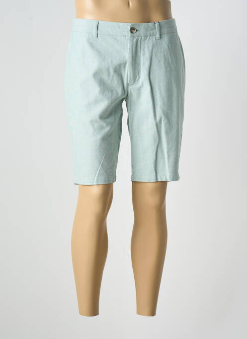 Bermuda stretch taille normale vert CAMBRIDGE homme