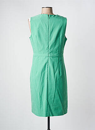 Robe mi-longue sans manche sans manche vert JULIE GUERLANDE femme
