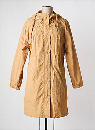 Parka manches longues a capuche marron C'EST BEAU LA VIE femme