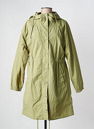 Parka manches longues a capuche vert C'EST BEAU LA VIE femme