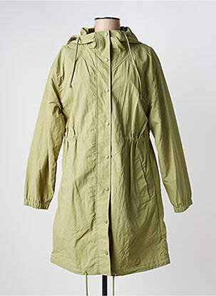 Parka manches longues a capuche vert C'EST BEAU LA VIE femme