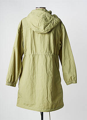 Parka manches longues a capuche vert C'EST BEAU LA VIE femme