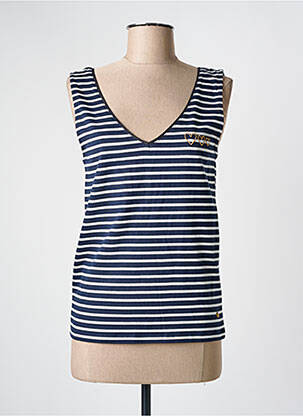 Débardeur bleu C'EST BEAU LA VIE pour femme