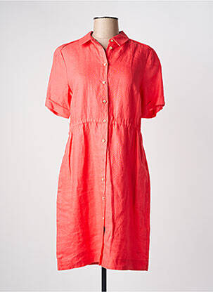 Robe mi-longue orange JULIE GUERLANDE pour femme