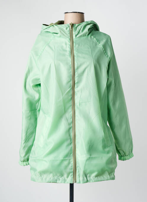 Coupe-vent vert C'EST BEAU LA VIE pour femme