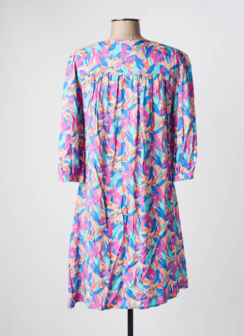 Robe mi-longue bleu JULIE GUERLANDE pour femme