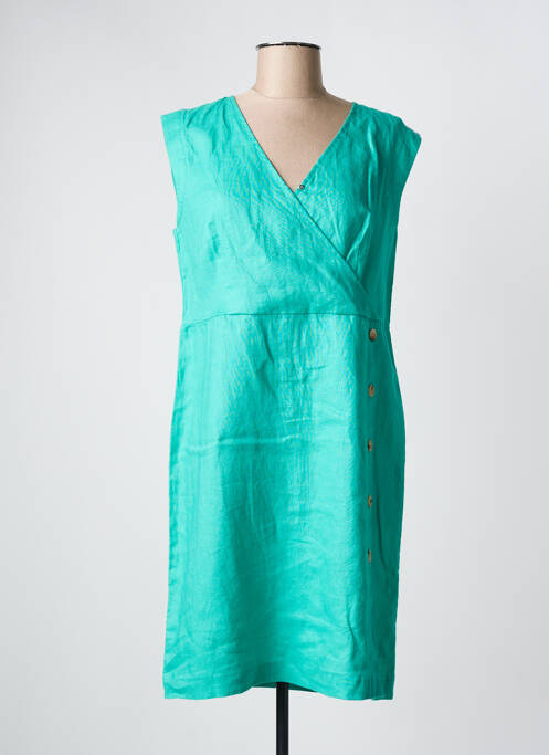 Robe mi-longue bleu JULIE GUERLANDE pour femme