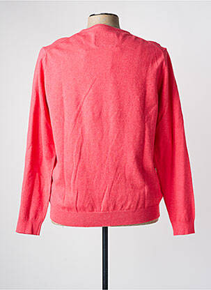 Pull stretch manches longues rouge CAMBRIDGE homme
