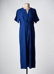 Robe longue bleu C'EST BEAU LA VIE pour femme seconde vue