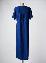 Robe longue bleu C'EST BEAU LA VIE pour femme seconde vue