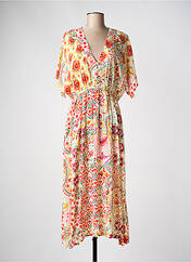 Robe longue jaune C'EST BEAU LA VIE pour femme seconde vue