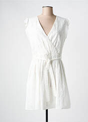 Robe mi-longue blanc C'EST BEAU LA VIE pour femme seconde vue