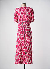 Robe mi-longue rose C'EST BEAU LA VIE pour femme seconde vue