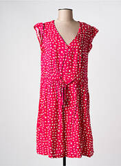 Robe mi-longue rose C'EST BEAU LA VIE pour femme seconde vue