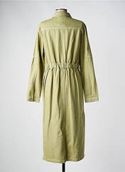 Robe mi-longue vert C'EST BEAU LA VIE pour femme seconde vue